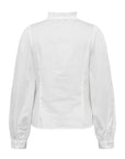 Malika Frill Shirt i offwhite stylet antrekk, bluse fra A-view hos Image Mandal