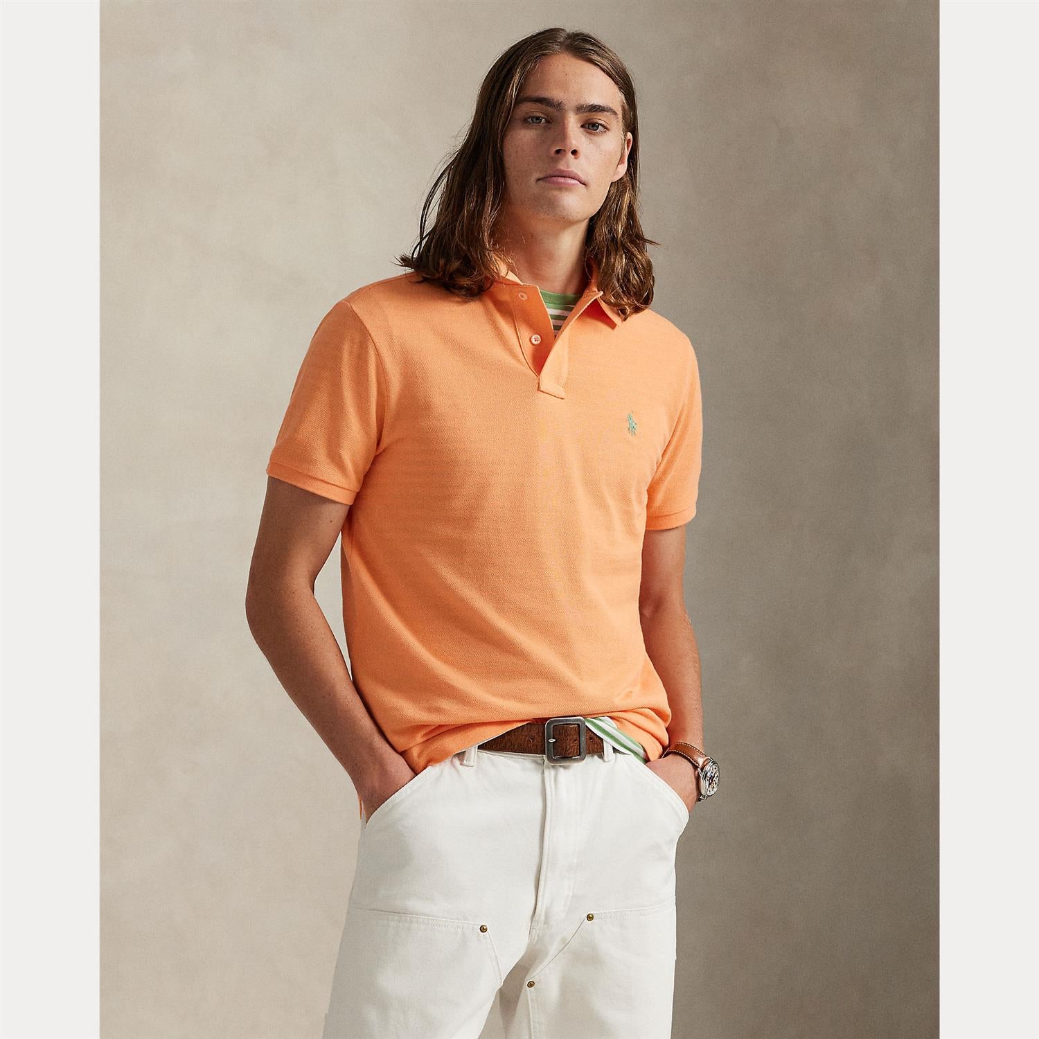 Sskccmslm1-Short Sleeve-Knit i oransje bilde 17, skjorte fra Polo Ralph Lauren hos Image Mandal