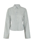 Kalana M Shirt i t98 sett fra siden, bluse fra MBYM hos Image Mandal