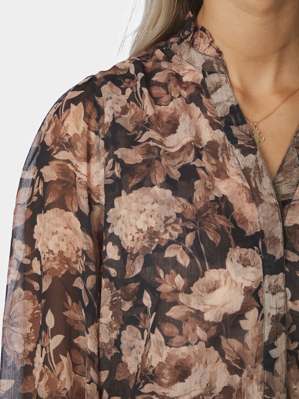 Delsie Vintage Flower Shirt