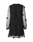 Molli Dress i sort bakfra, kjole fra MBYM hos Image Mandal