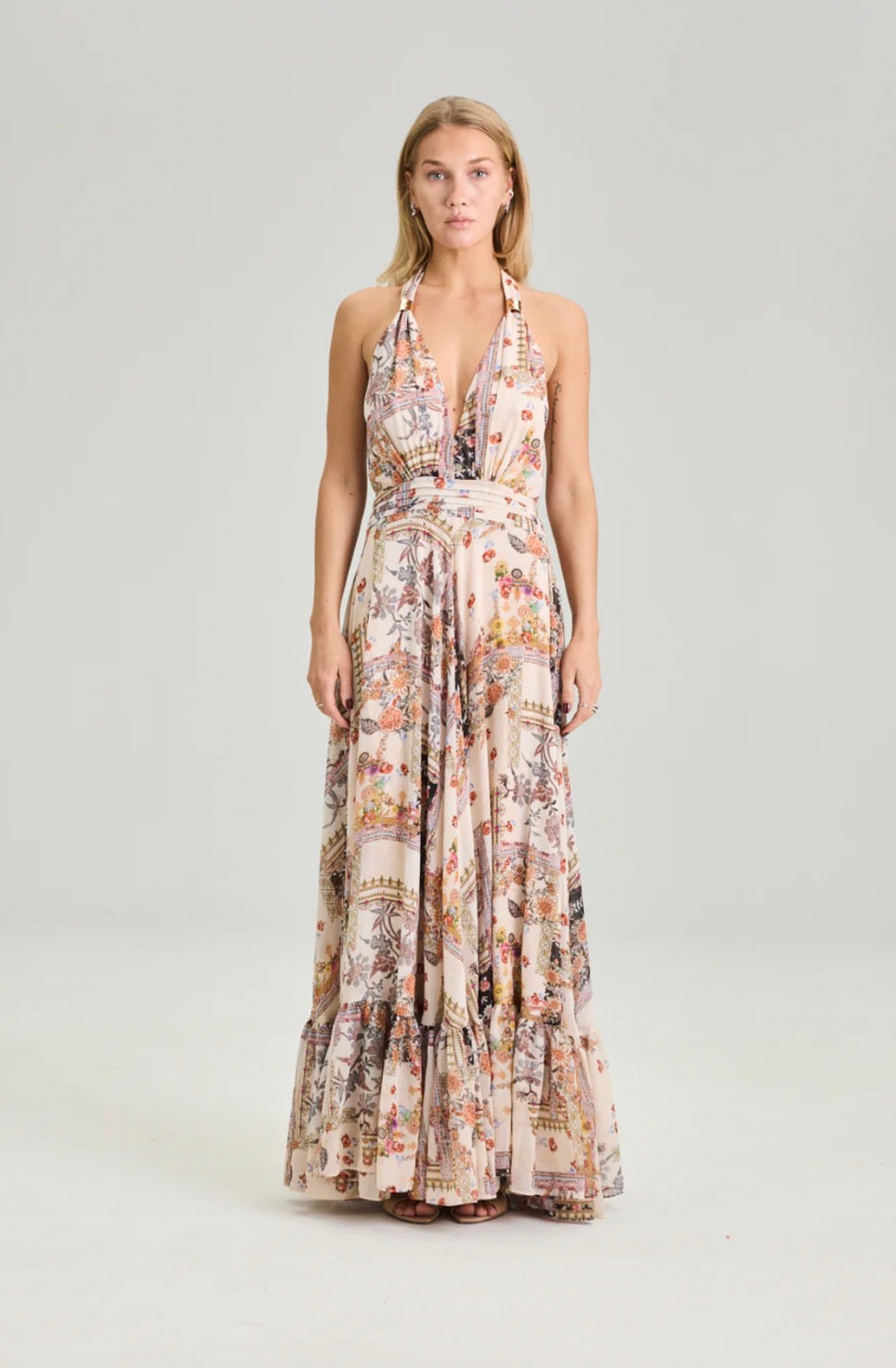 pearl bohemian dress