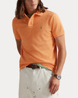 Sskccmslm1-Short Sleeve-Knit i oransje ekstra vinkel, skjorte fra Polo Ralph Lauren hos Image Mandal