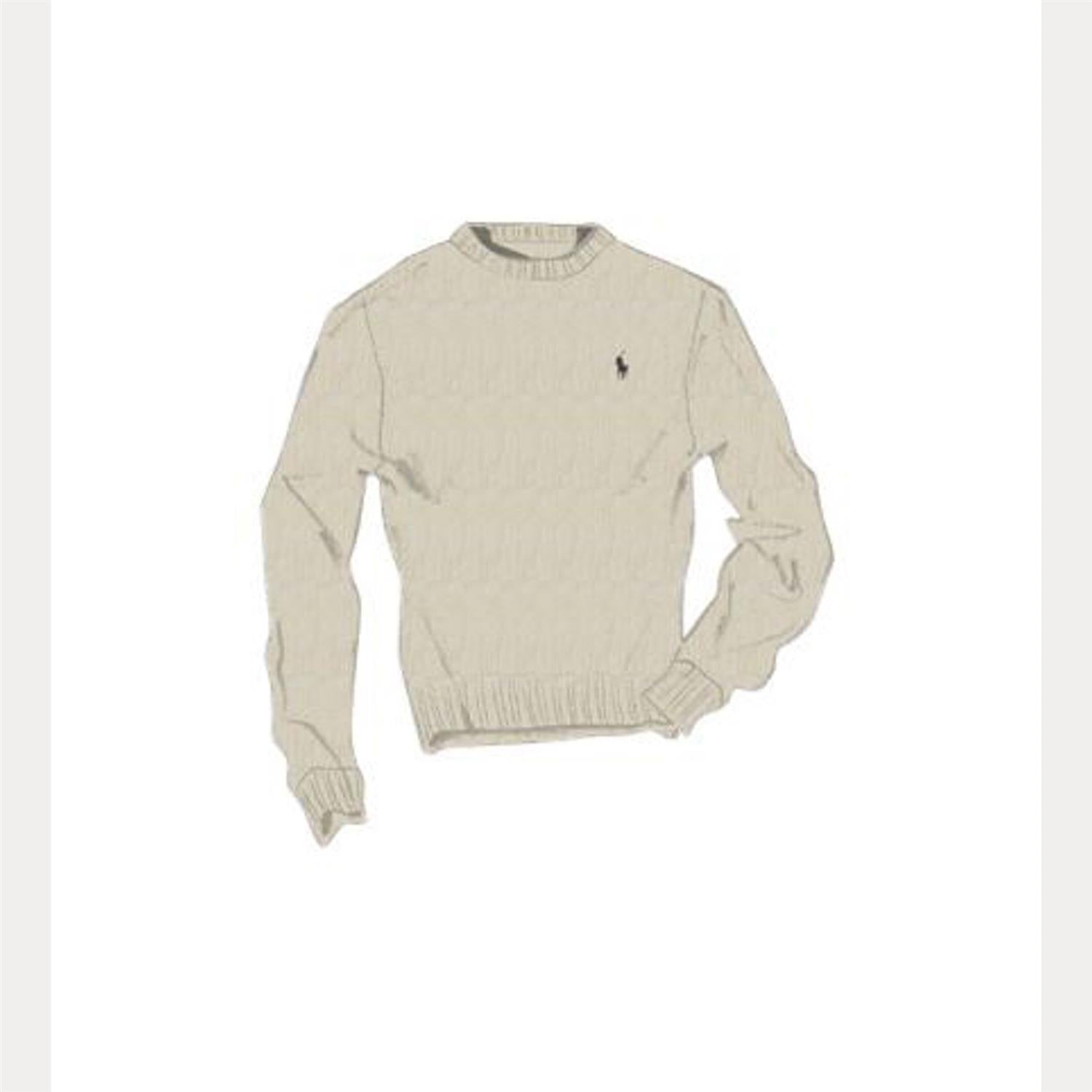 7-Gauge Crew Neck Long-Sleeve Sweater styling-inspirasjon, genser fra Polo Ralph Lauren hos Image Mandal