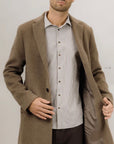 miles wool coat beige