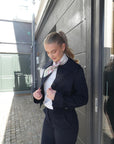 Andrea  Sailor Jacket i mørkeblå i polyester, blazer fra Ivy Copenhagen hos Image Mandal
