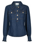lio denim blouse