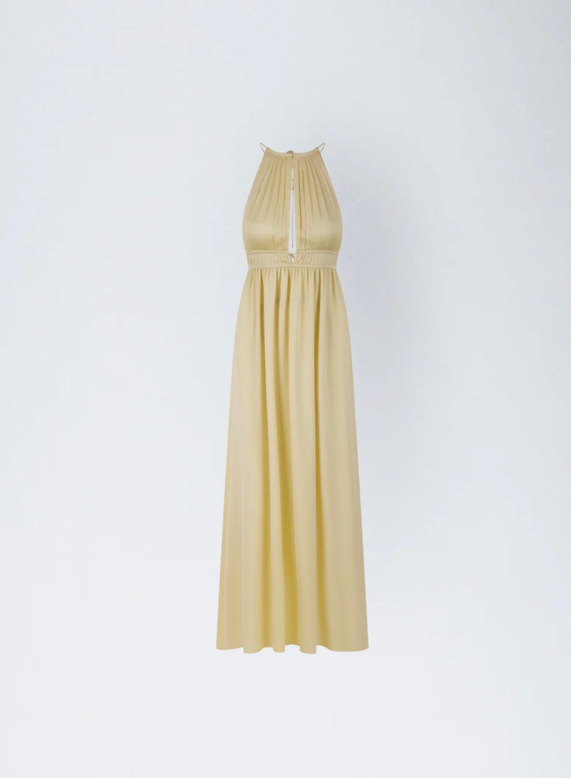 Lillibeth Dress i gul alternativt utsnitt, kjole fra Urban Pioneers hos Image Mandal