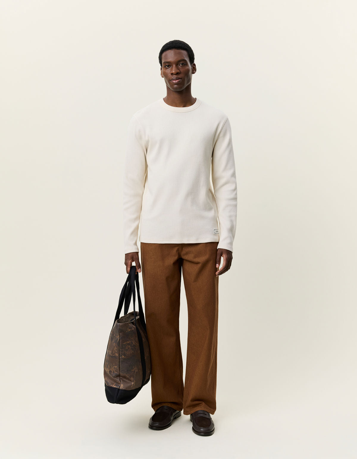 Label Waffle Ls T-Shirt