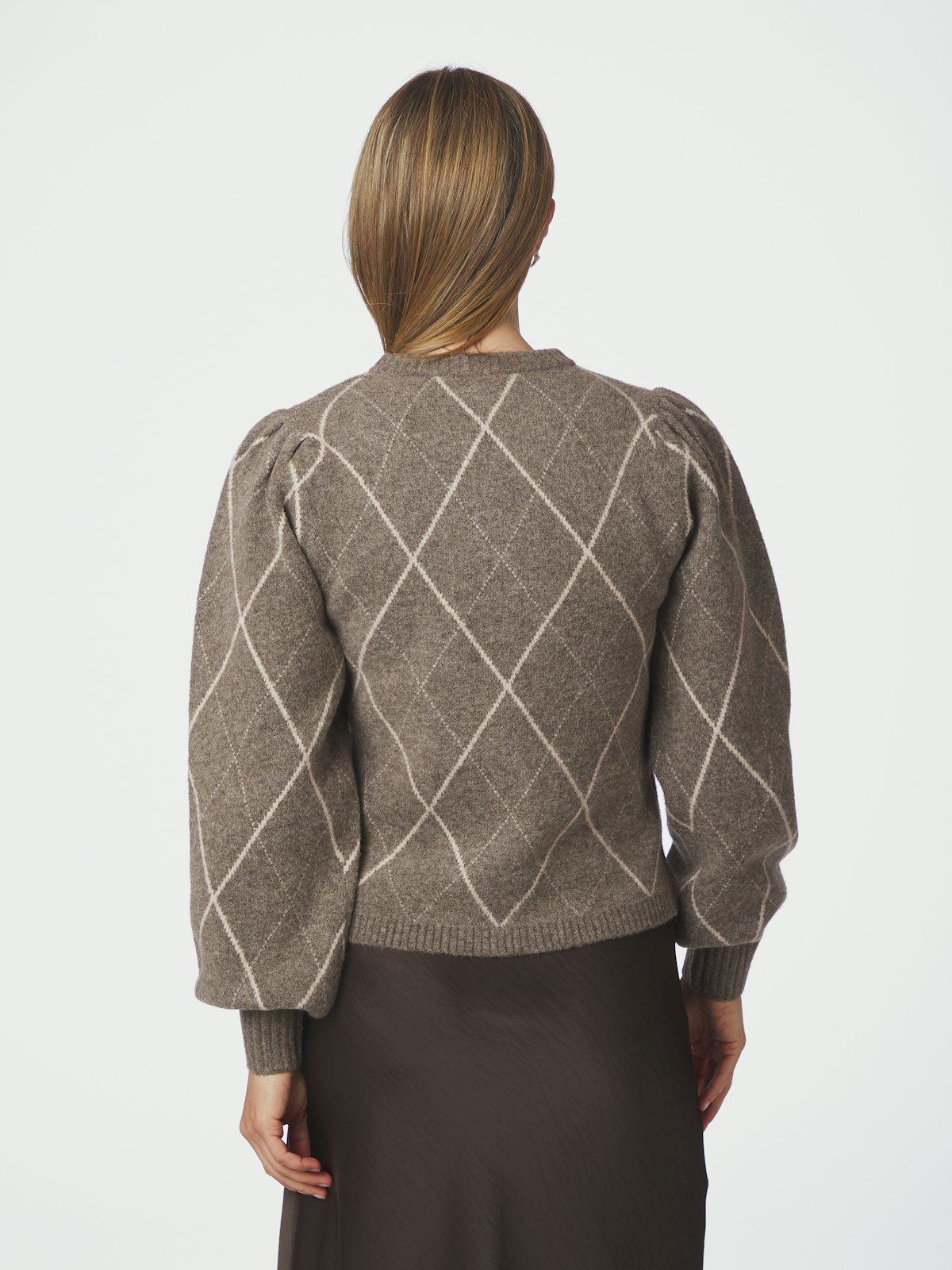 Koteas Check Knit Cardigan