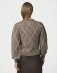 Koteas Check Knit Cardigan