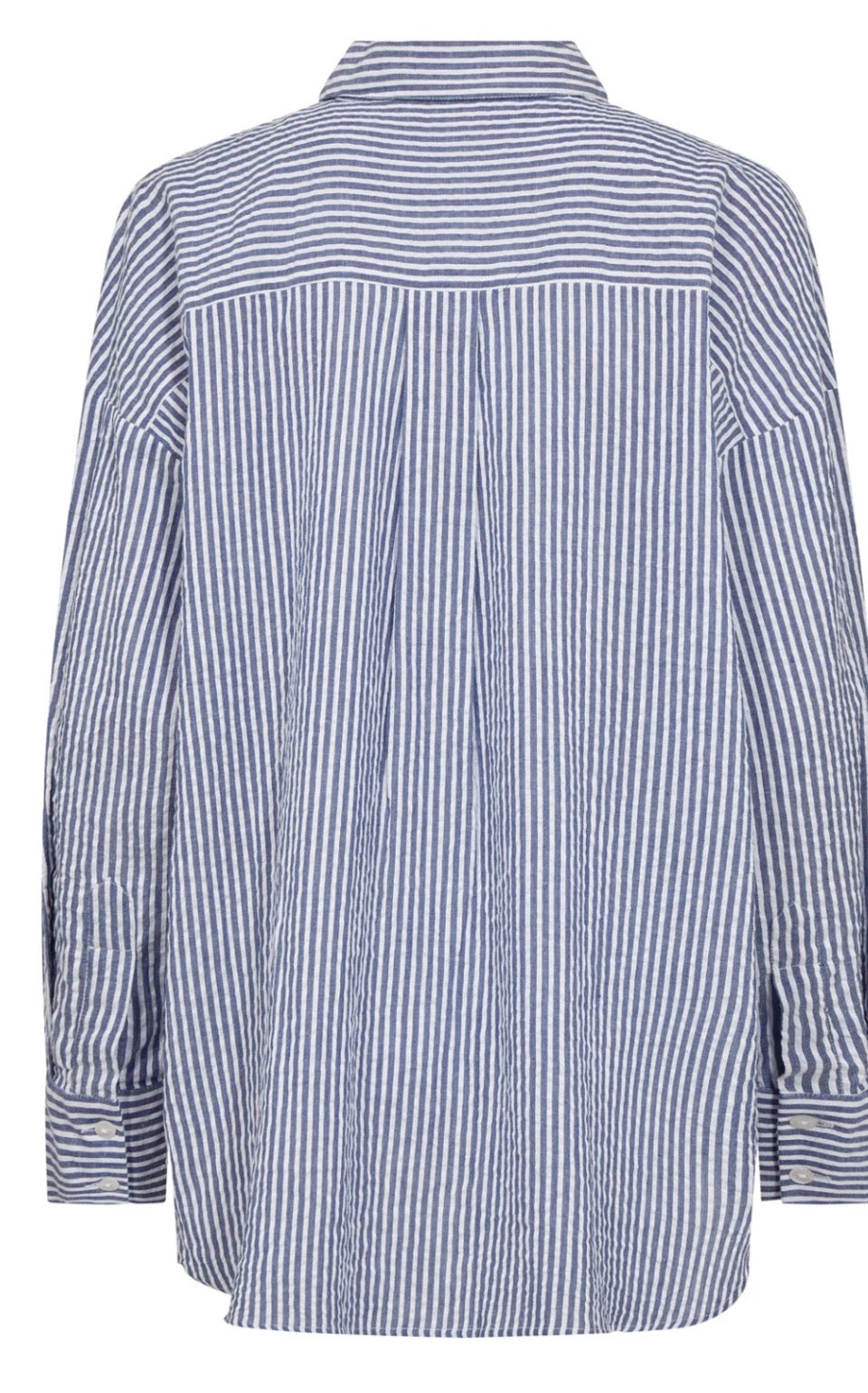 Sonja New Shirt i marineblå stylet antrekk, skjorte fra A-view hos Image Mandal