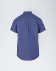 Sawyer Shirt i blå bakfra, skjorte fra Urban Pioneers hos Image Mandal