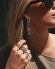 Luna - Hoops Stud Earrings Stainless Steel