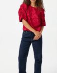 joba jaquard blouse