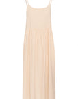 Kirasz Dress i apricot nectar sett fra siden, kjole fra Saint Tropez hos Image Mandal