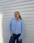 Alphagz Short Cardigan detaljbilde, cardigan fra Gestuz hos Image Mandal