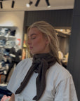 big triangle scarf,