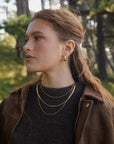 Matilde - Triple Chain Necklace Stainless Steel
