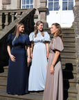 Holly Long Dress i brun stylet antrekk, kjole fra Golightly hos Image Mandal