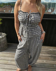 Roxane Balloon Check Pants