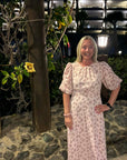 Kikka Chiffon Flower Dress alternativt utsnitt, kjole fra Neo Noir hos Image Mandal