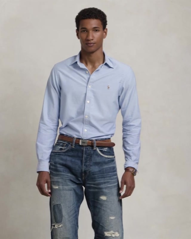 Long-Sleeve Sport Shirt ekstra vinkel, skjorte fra Polo Ralph Lauren hos Image Mandal