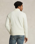 Cable-Knit Long-Sleeve stylet antrekk, genser fra Polo Ralph Lauren hos Image Mandal