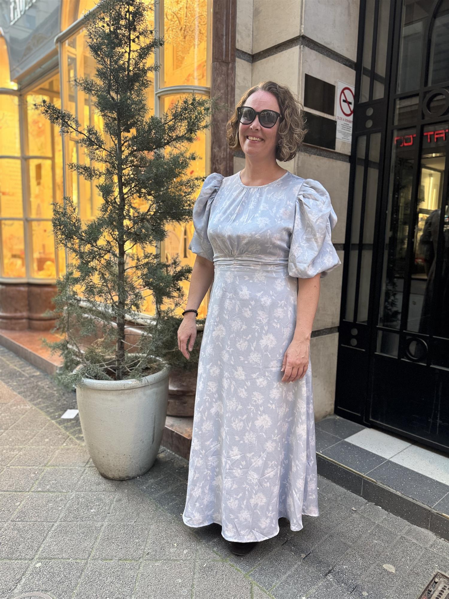 Kikka Faded Flower Dress