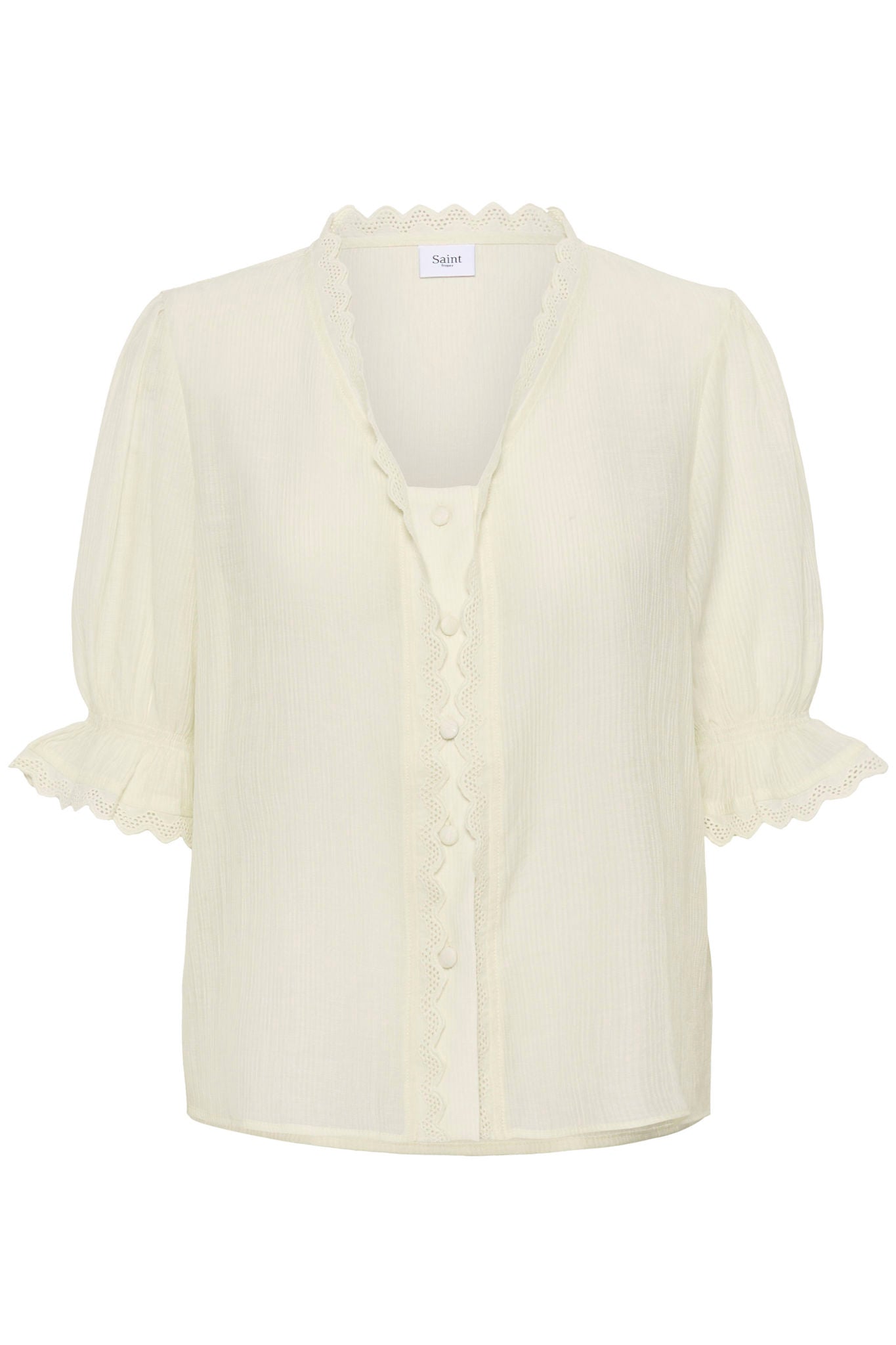 Kristelsz Shirt i hvit bilde 11, skjorte fra Saint Tropez hos Image Mandal