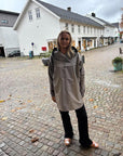 lilly poncho grå