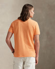 Sskccmslm1-Short Sleeve-Knit i oransje nærbilde av detaljer, skjorte fra Polo Ralph Lauren hos Image Mandal