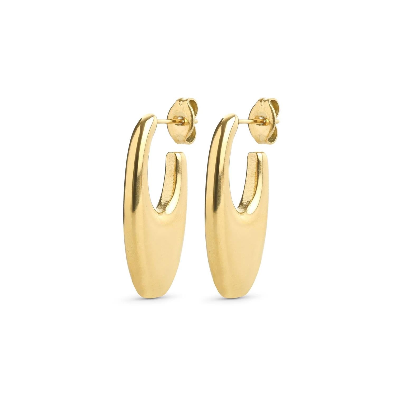 Runa - Liquid Earrings Stainless Steel