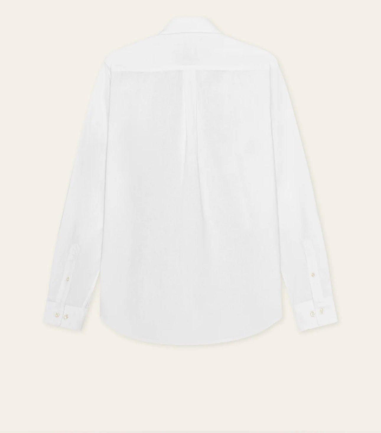 Cotton Linen Shirt i hvit stylet antrekk, skjorte fra Les Deux hos Image Mandal