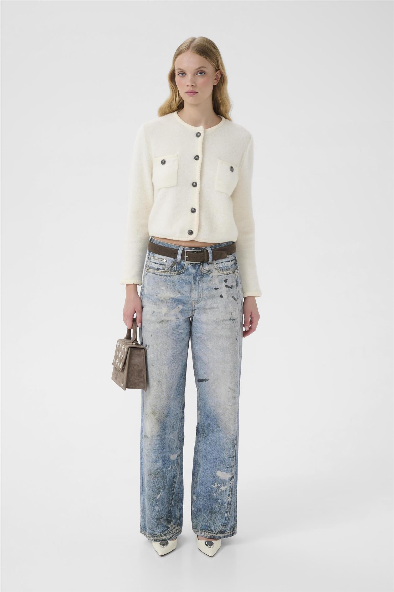 Gzcurie Cardigan alternativt utsnitt, cardigan fra Gestuz hos Image Mandal