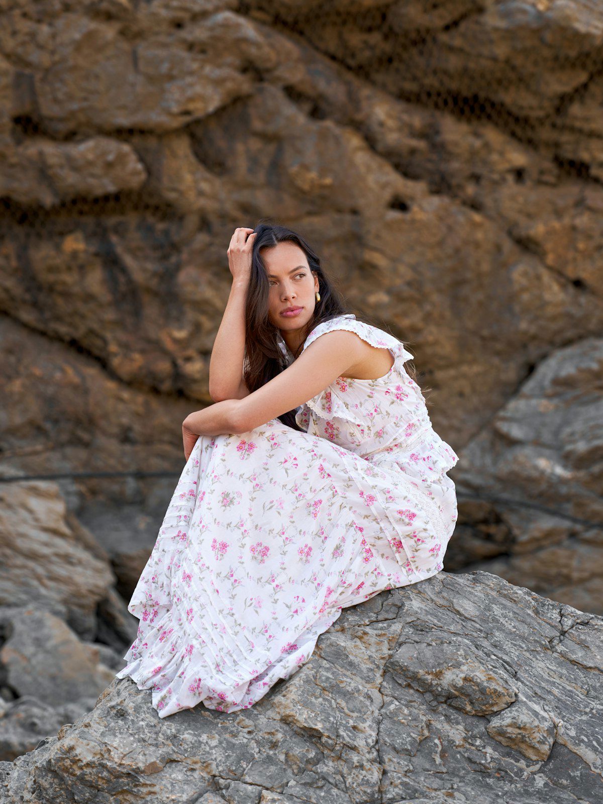 Netali Spring Flower Top