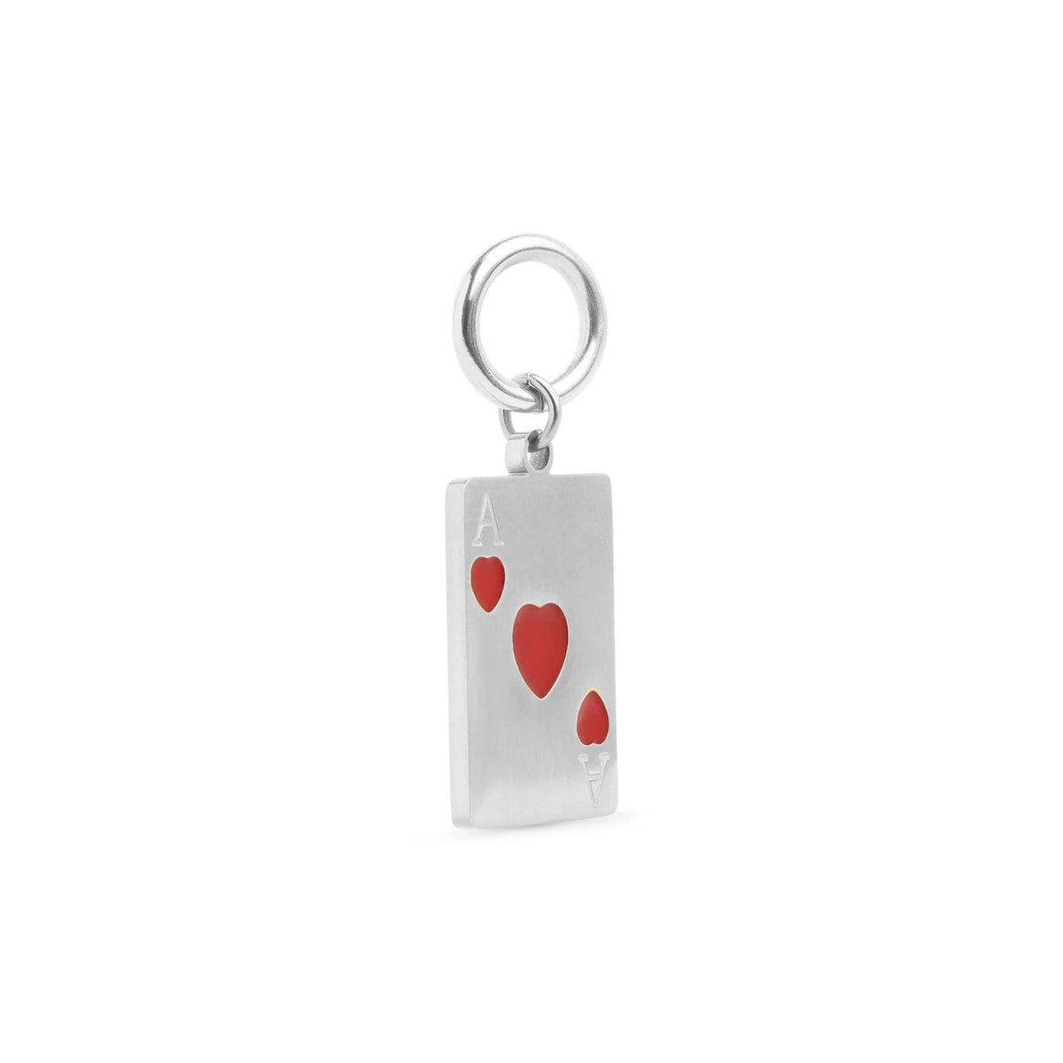 Etta - Ace Of Hearts Charm Stainless Steel