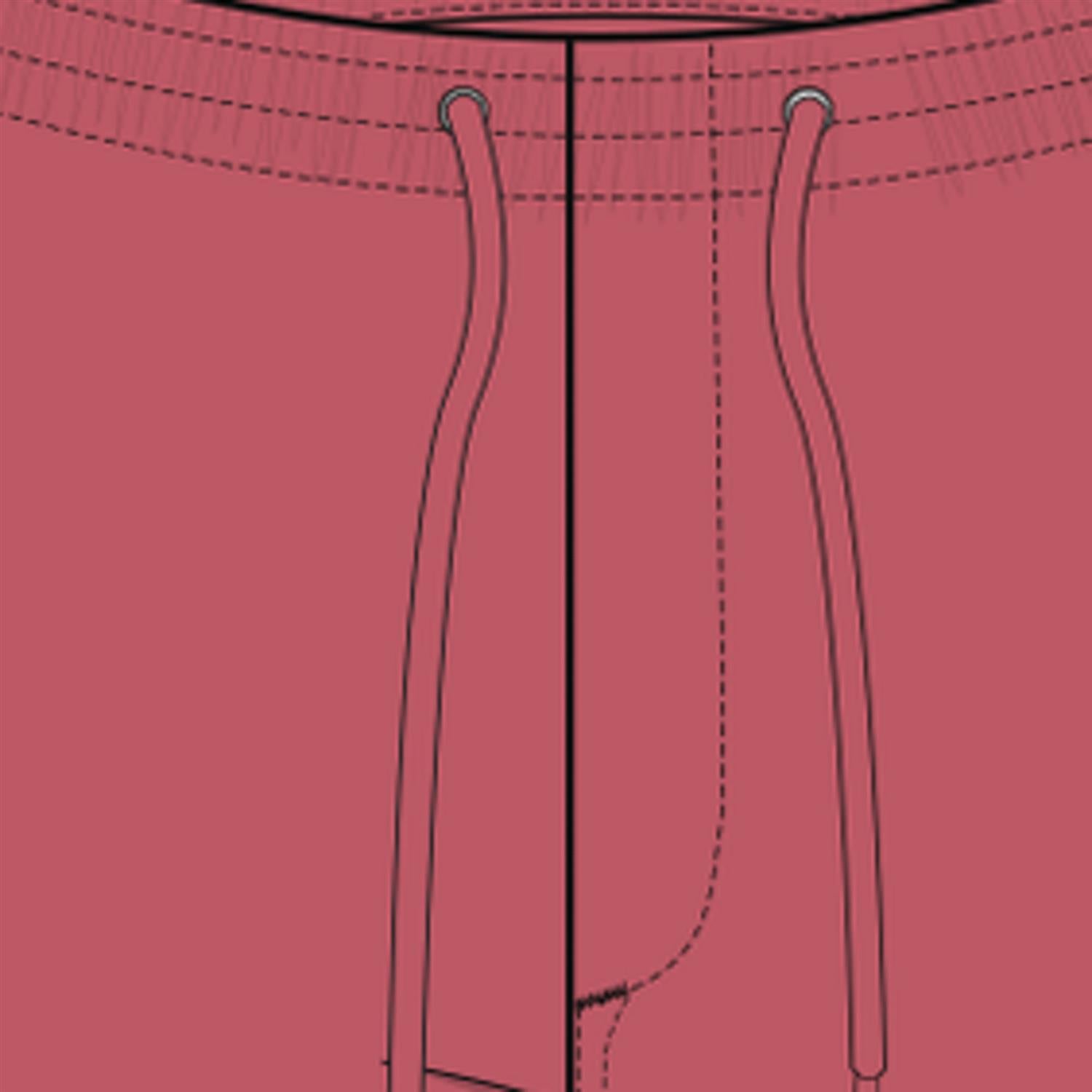 Woven Shorts i nantkt rød sett fra siden, shorts fra Polo Ralph Lauren hos Image Mandal