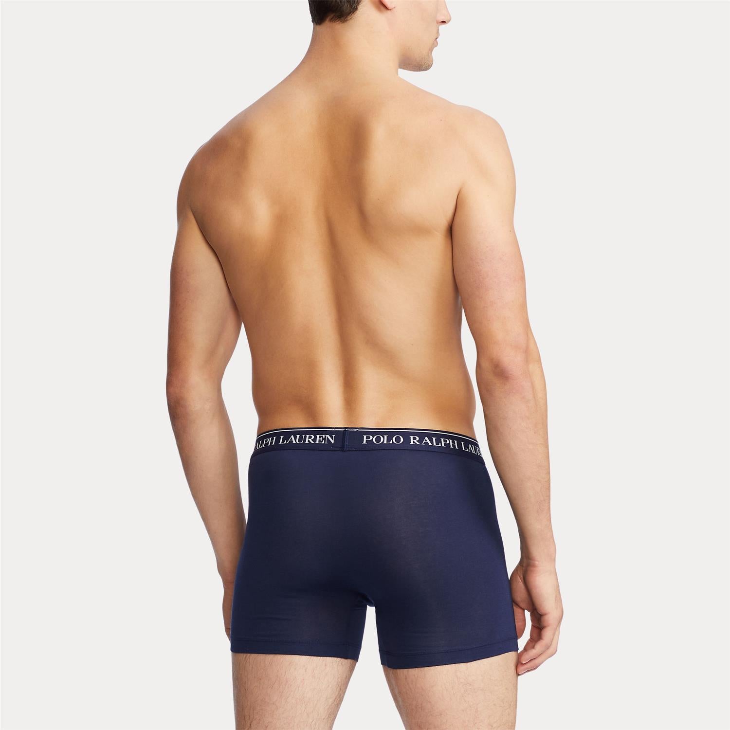 Boxer Brief-3 Pack-Boxer Brief i multi sett fra siden, undertøy fra Polo Ralph Lauren hos Image Mandal