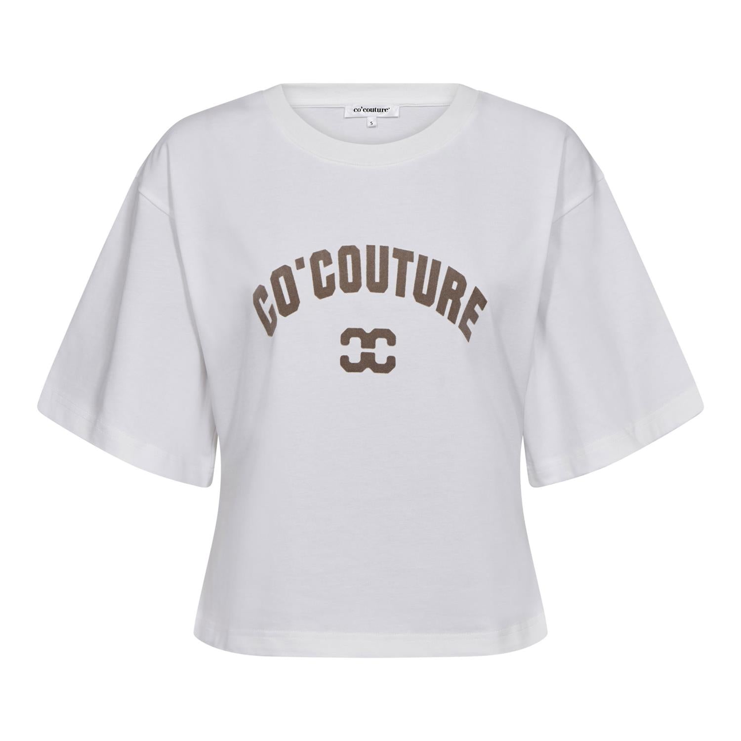 Zengacc Tee O-neck i whitewalnu i bomull, t-skjorte fra Co'couture hos Image Mandal