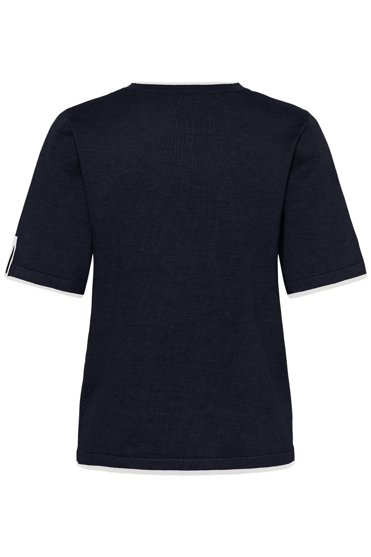 Milasz Contrast Stripe Ss Pullover