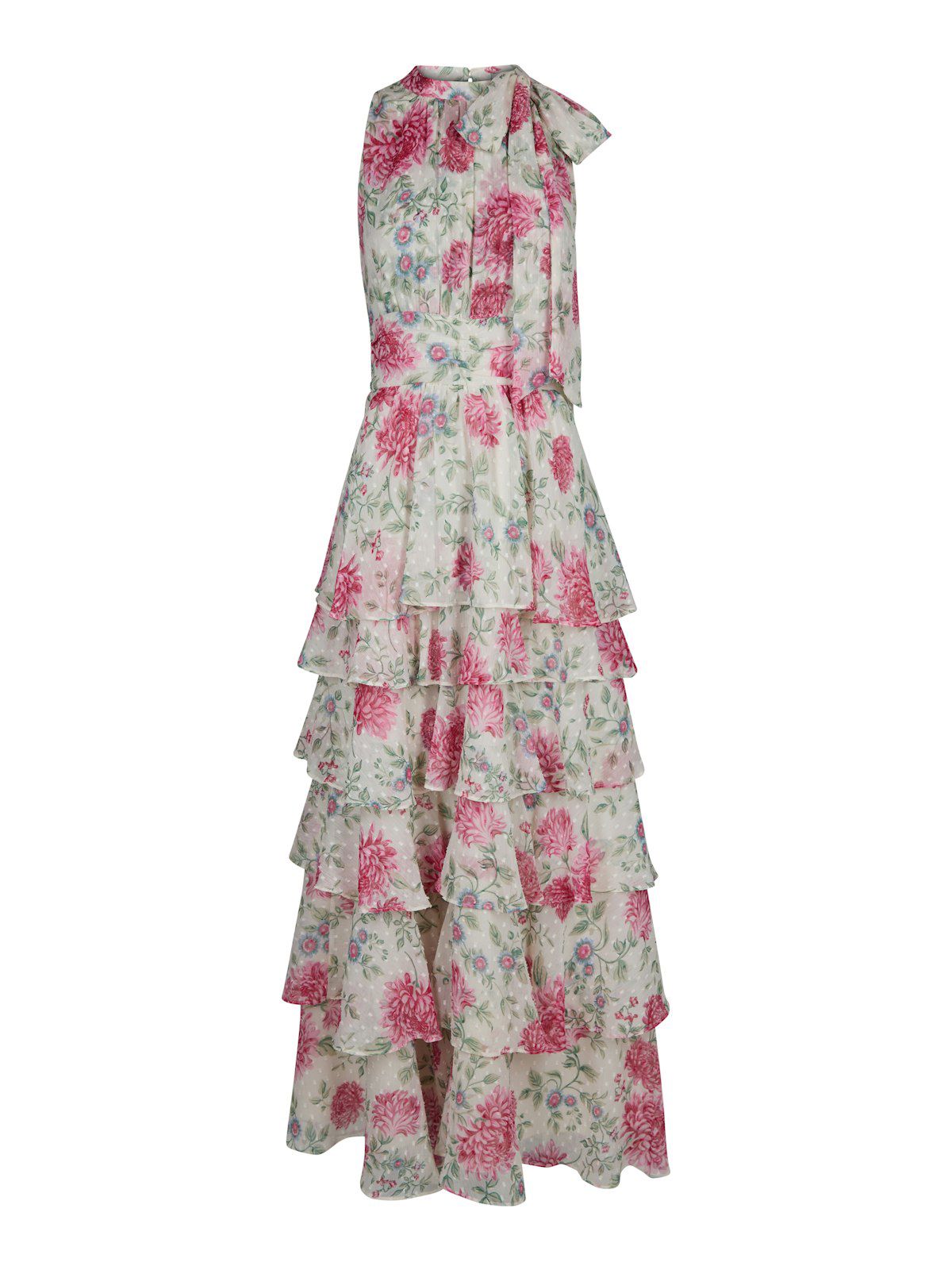 Marli Big Flower Dress ekstra vinkel, kjole fra Neo Noir hos Image Mandal