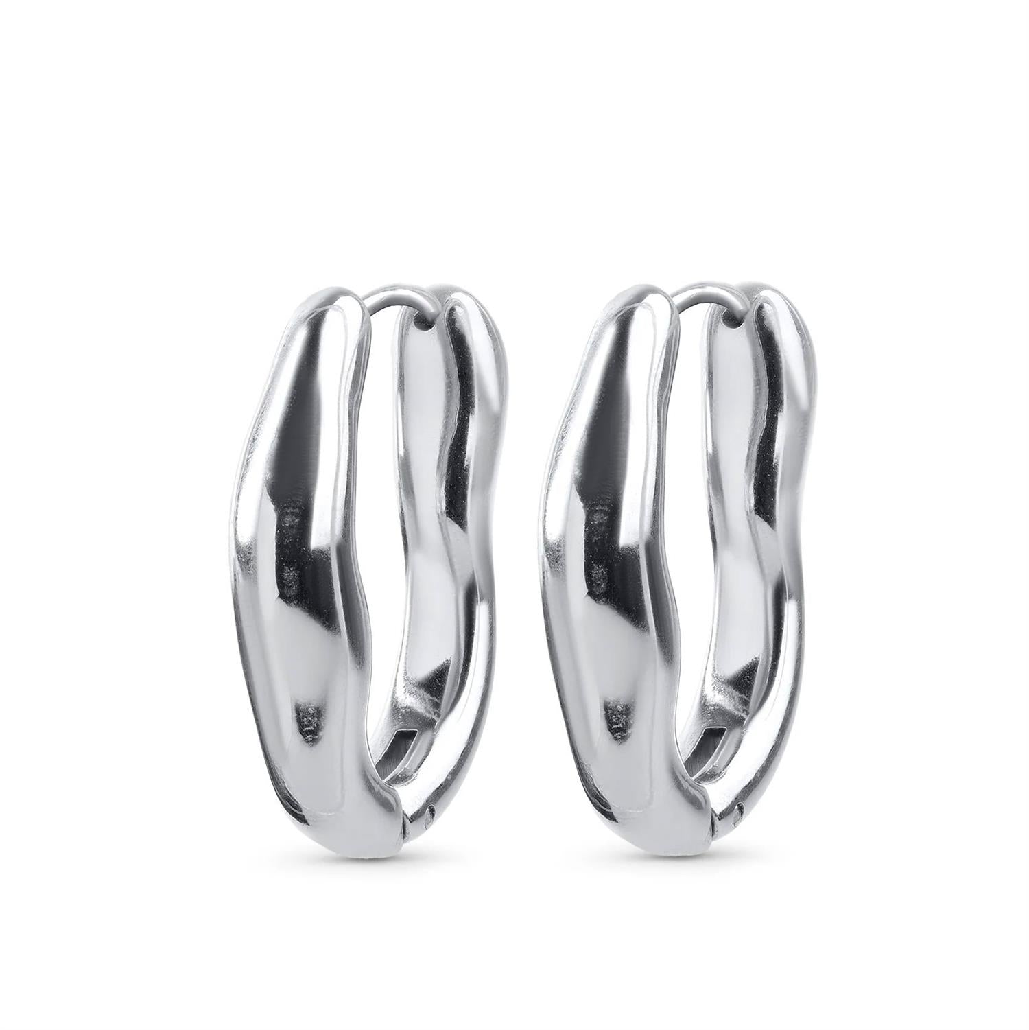 Blanka - Hoop Earrings Stainless Steel
