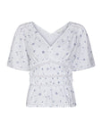 Sapura Flower Dobby Blouse