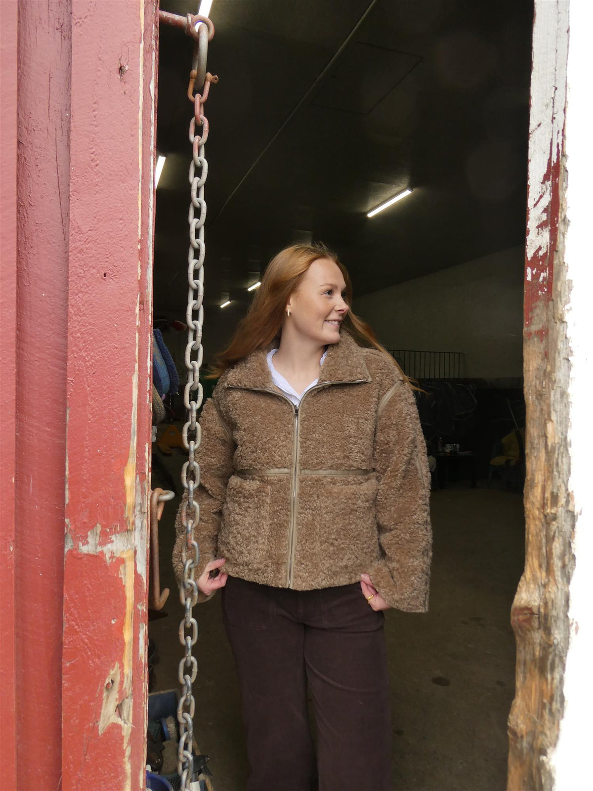 Nida Faux Fur Jacket