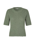 Carla M Knit i grønn stylet antrekk, genser fra MBYM hos Image Mandal
