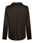 Hazelle Drapy Satin Shirt