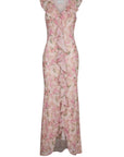 Zella Chiffon Print Dress i dus rosa bakfra, kjole fra Neo Noir hos Image Mandal