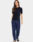 Milasz Pointelle Ss Pullover