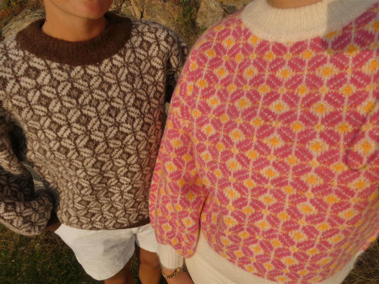 Stavanger knit pullover